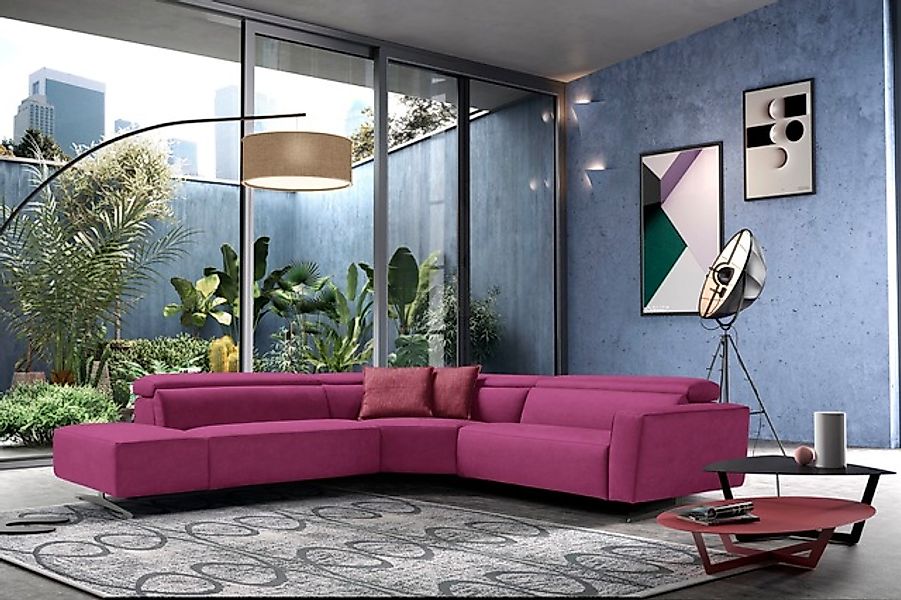 Egoitaliano Ecksofa »Stefanie-e, Designsofa der Extraklasse, bequem mit hoh günstig online kaufen