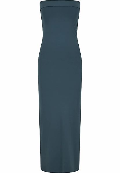 URBAN CLASSICS Shirtkleid "Urban Classics Ladies Bandeau Midi Dress" 1 Stk. günstig online kaufen