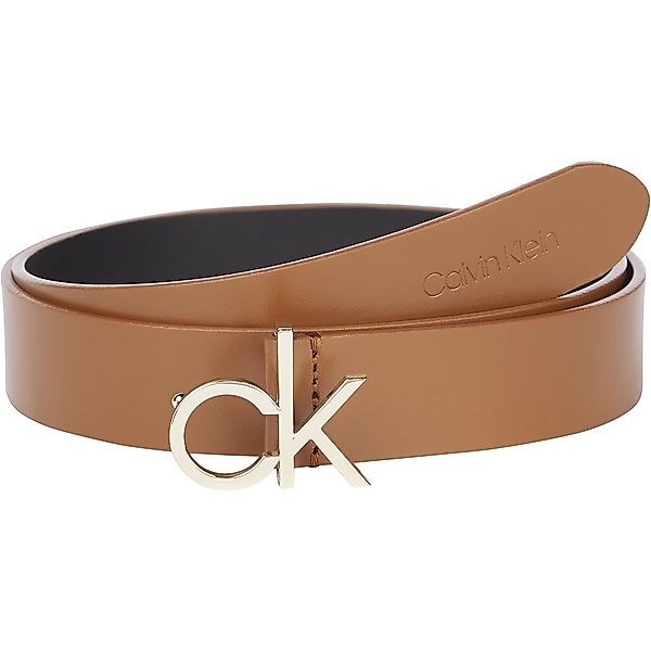 Calvin Klein Accessories Logo 30mm Gürtel 85 cm Cognac günstig online kaufen