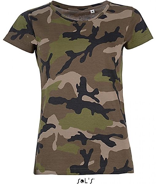 SOLS Rundhalsshirt Womens Camo / Tarn günstig online kaufen