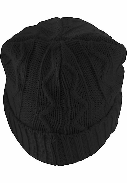 MSTRDS Beanie "MSTRDS Unisex Beanie Cable Flap" 1 Stk. günstig online kaufen