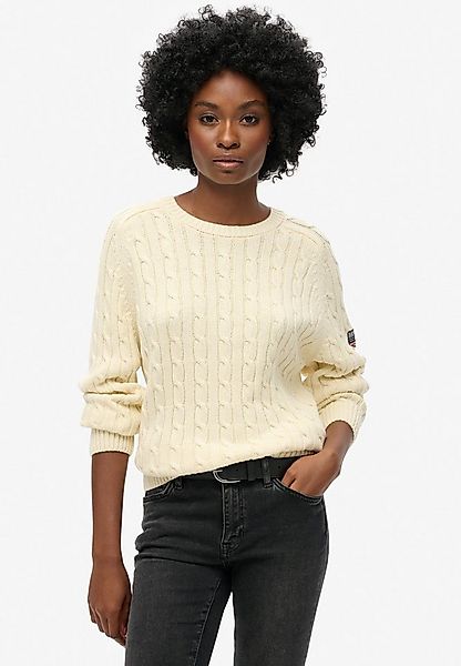 Superdry Strickpullover SLOUCHY CABLE KNIT günstig online kaufen