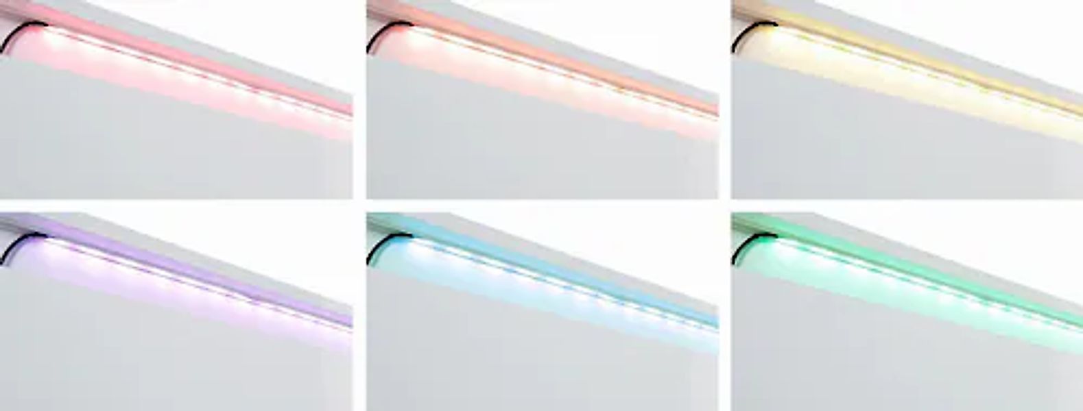 LED Schrankinnenraumbeleuchtung »RGB Flexband«, (1 Stück) mit Funkfernbedie günstig online kaufen