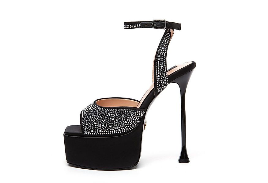Giaro GALA High-Heel-Sandalette 15 cm Absatzhöhe, 5 cm Plateau, Strass günstig online kaufen