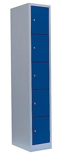 Steelboxx Fächerschrank Schließfachschrank Wertfachschrank Spind 5 Fächer ( günstig online kaufen