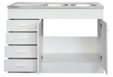 KOCHSTATION Spülenschrank "KS-Elster" Breite 120 cm günstig online kaufen