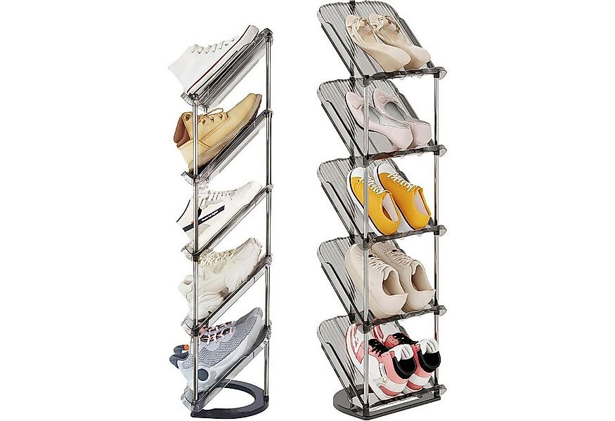 LuxusKollektion Schuhabtropfschale Schuhregal Schmal Schräg Schuhablage 5 E günstig online kaufen