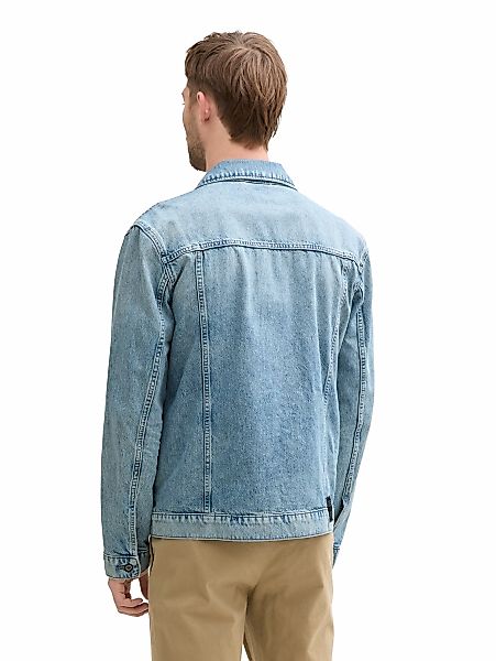 TOM TAILOR Jeansjacke, ohne Kapuze, mit Reverskragen günstig online kaufen