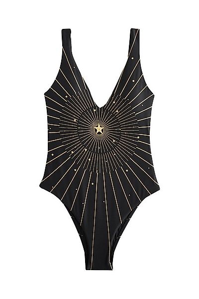 Rockett St George Badeanzug Rockett St George Badeanzug mit Glitzerstern (1 günstig online kaufen