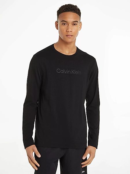 Calvin Klein Sport Langarmshirt mit Rundhalsausschnitt günstig online kaufen