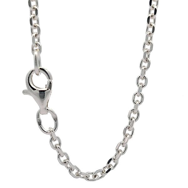HOPLO Silberkette Ankerkette diamantiert Länge 40cm günstig online kaufen