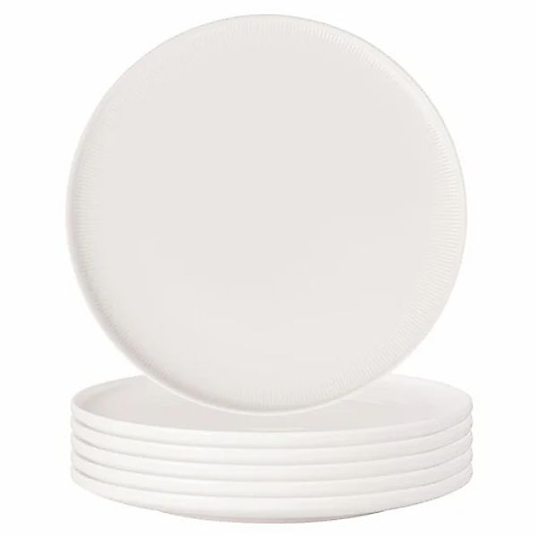 Villeroy & Boch Pizzateller »Gourmetteller Afina ø 32 cm 6er Set weiß« günstig online kaufen