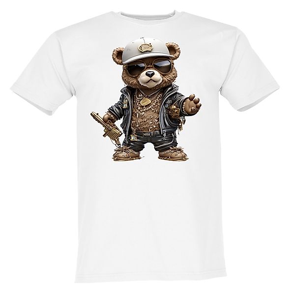 Banco T-Shirt Herren T-Shirt Gangster Bär günstig online kaufen