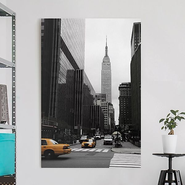 Leinwandbild New York - Hochformat Empire State Building günstig online kaufen