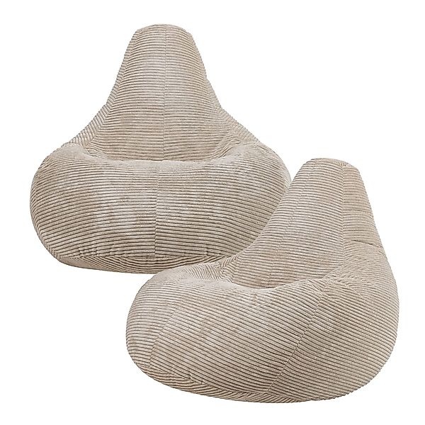 icon Sitzsack 2er Set Sitzsack Sessel günstig online kaufen