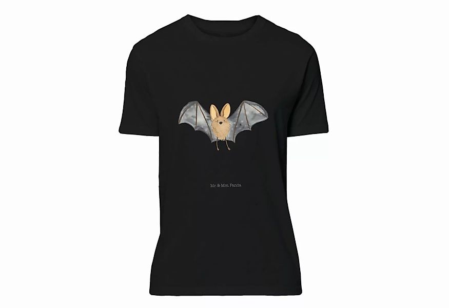 Mr. & Mrs. Panda T-Shirt Fledermaus Flügel - Schwarz - Geschenk, T-Shirt mi günstig online kaufen