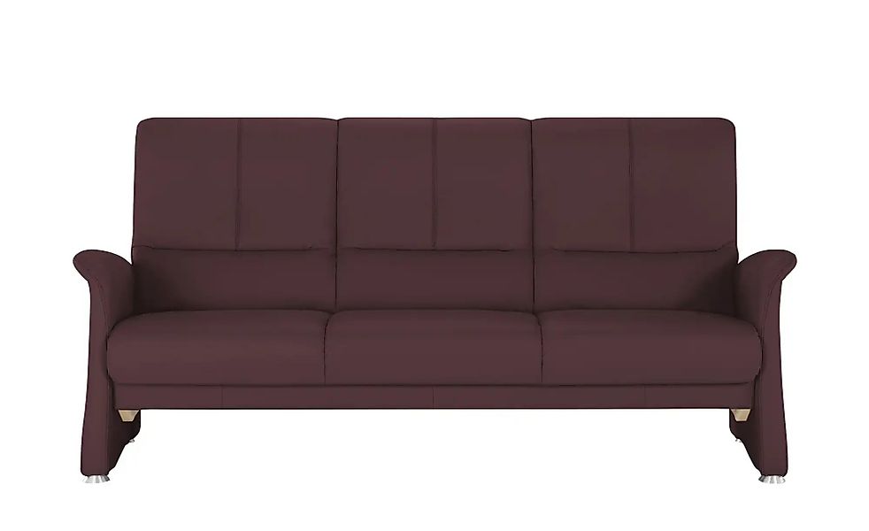 himolla Vorziehsofa aus Echtleder 6001 ¦ rot ¦ Maße (cm): B: 210 H: 102 T: günstig online kaufen