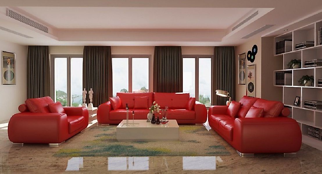 JVmoebel Polstergarnitur Sofa 3+2+1 Sitzer Set günstig online kaufen
