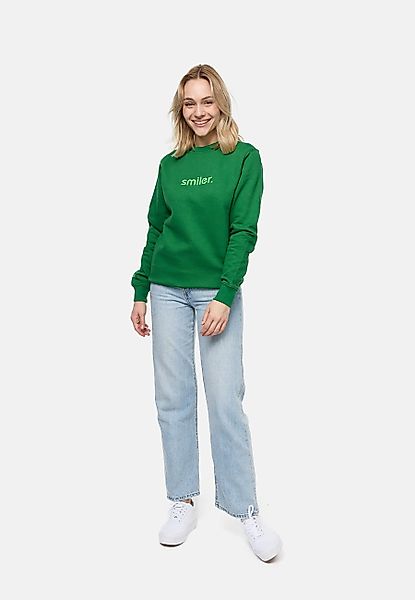 smiler. Sweatshirt dude. mit Label-Applikationen günstig online kaufen