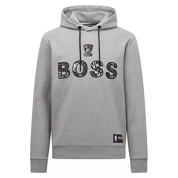 Boss Bounce2 2 Kapuzenpullover L Medium Grey günstig online kaufen