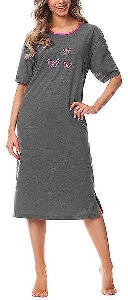 Merry Style Nachthemd Damen Kurzarm Nachthemd 91LW1 (1-tlg) günstig online kaufen
