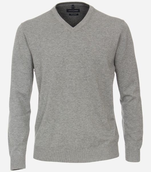 CASAMODA V-Ausschnitt-Pullover 004430 Pima-Baumwolle günstig online kaufen