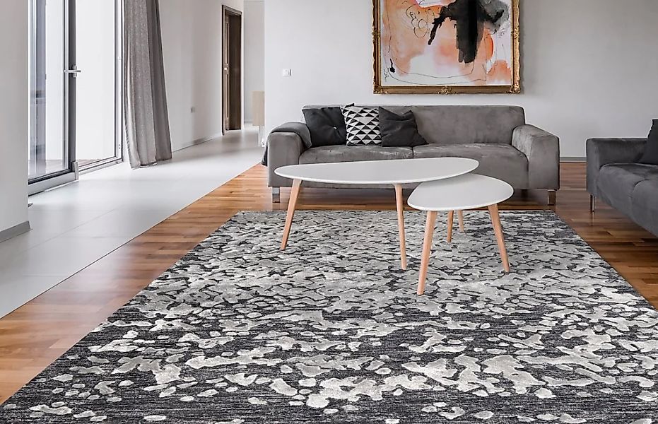 calo-deluxe Teppich "Shailene 500" rechteckig 17 mm Höhe Kurzflor, Wohnzimm günstig online kaufen