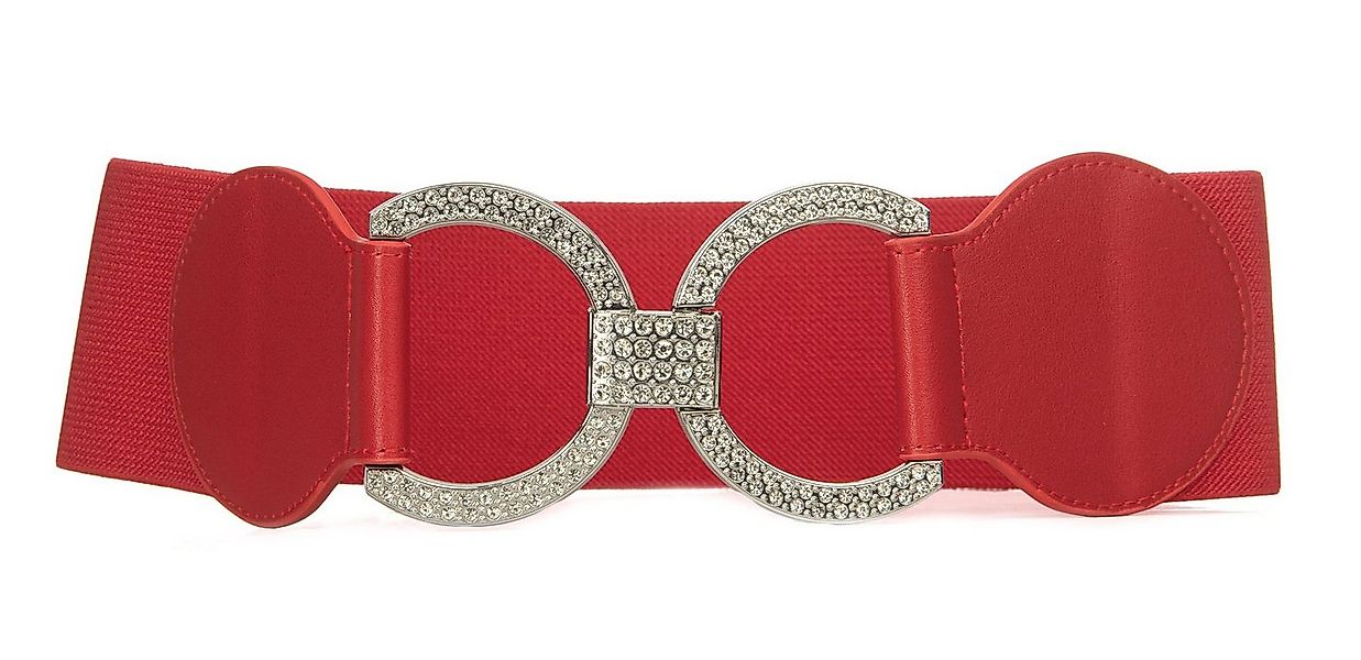 Cassandra Accessoires Taillengürtel "Strass" Stretchgürtel mit Hakenverschl günstig online kaufen