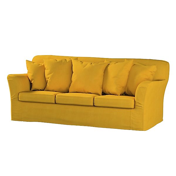Bezug für Tomelilla 3-Sitzer Sofa nicht ausklappbar, senffarbe, Sofahusse, günstig online kaufen