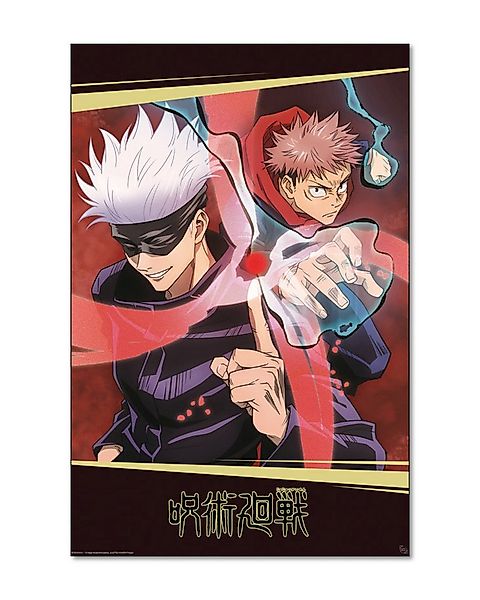GB eye Poster Jujutsu Kaisen Poster Itadori & Gojo 61 x 91,5 cm günstig online kaufen