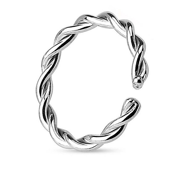 Taffstyle Nasenpiercing Fake Piercing Ring gedreht Lippe Intim, Septum Trag günstig online kaufen