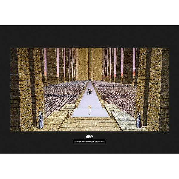 Komar Bild "Star Wars Classic RMQ Ceremony" Star Wars 1 Stk. tlg. Wandbild günstig online kaufen