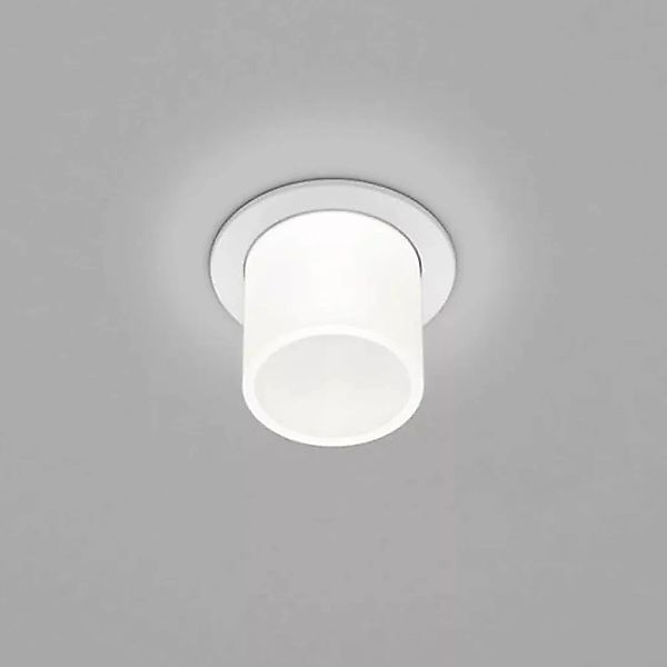 LED Deckeneinbaustrahler Pic in Weiß und Transparent-satiniert 8W 460lm 300 günstig online kaufen