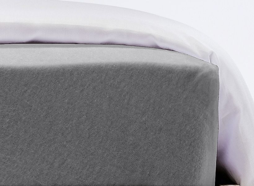 fleuresse Spannbettlaken Flauschjersey, Jersey, Gummizug: rundum, günstig online kaufen