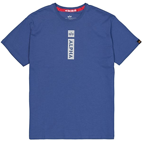 Alpha  T-Shirt Alpha Puff Print T - night purple günstig online kaufen
