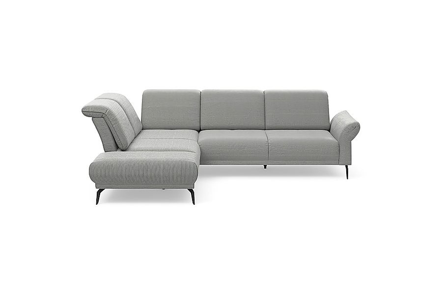 INOSIGN Ecksofa »Coco L-Form«, Sitztiefen-, Arm- und Kopfteilverstellung, C günstig online kaufen