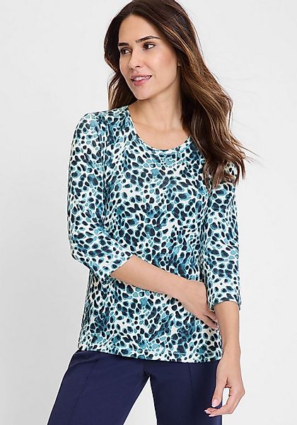 Olsen Print-Shirt (1-tlg) schmale Passform günstig online kaufen