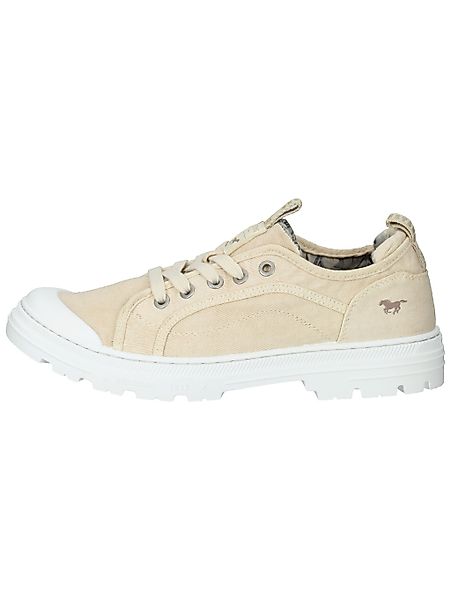 Mustang Shoes Schnürschuh "Mustang Shoes Halbschuhe Lederimitat/Textil" günstig online kaufen