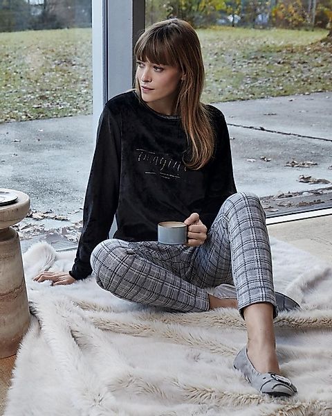 Hajo Jogginghose Jogg-Pants Jacquard-Interlock Qualität günstig online kaufen