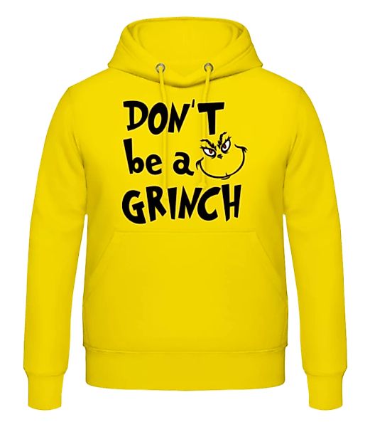 Don't Be A Grinch · Männer Hoodie günstig online kaufen