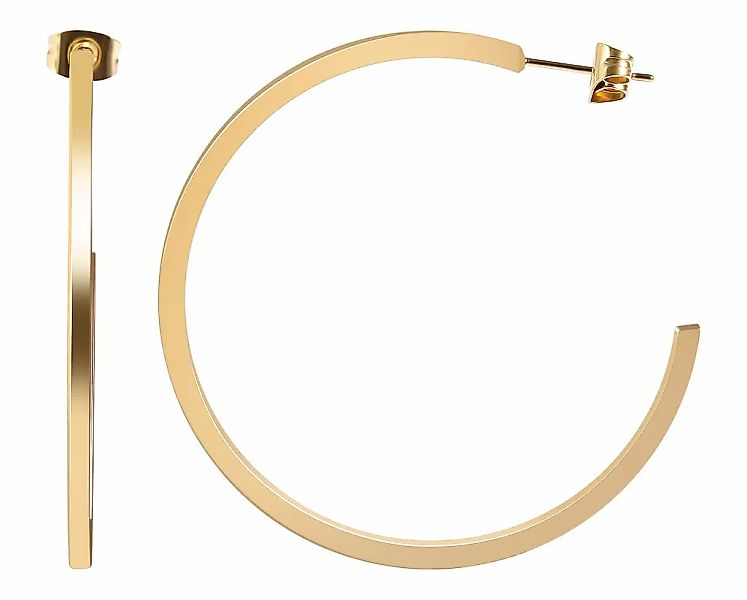 Adelia´s Paar Creolen "Damen Ohrringe – Creole aus Edelstahl" Perfekt zum V günstig online kaufen