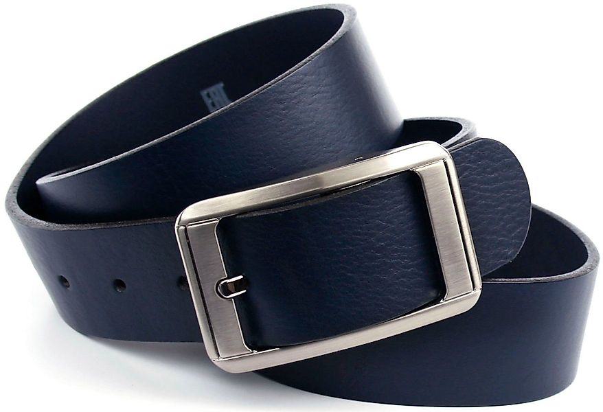 Anthoni Crown Ledergürtel Jeansgürtel mit silberfarbener günstig online kaufen