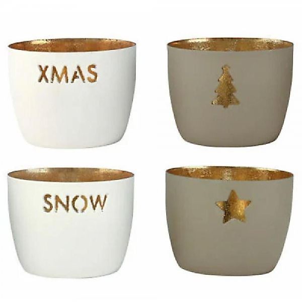 Giftcompany Windlicht Windlicht Madras Set Weihnachtsmotive günstig online kaufen