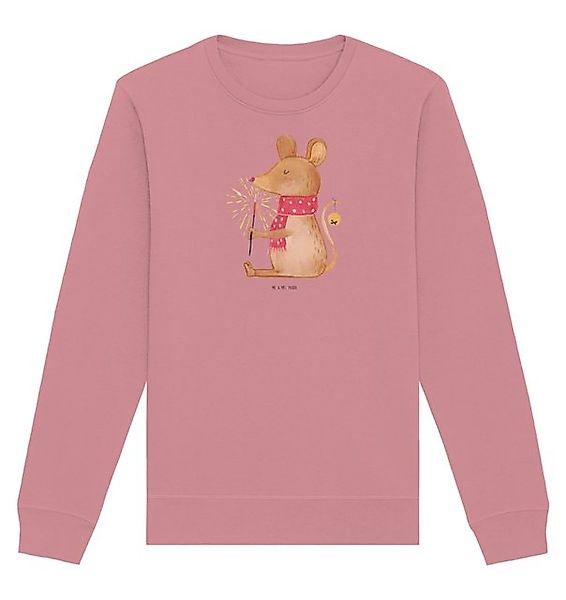 Mr. & Mrs. Panda Longpullover Größe M Maus Weihnachten - Canyon Pink - Gesc günstig online kaufen