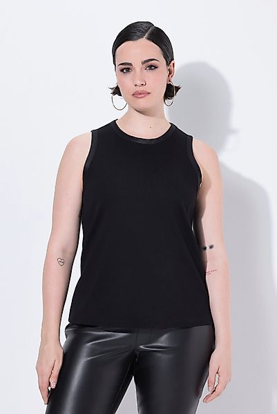 Ulla Popken Longtop Ripptop Satinkante Slim günstig online kaufen