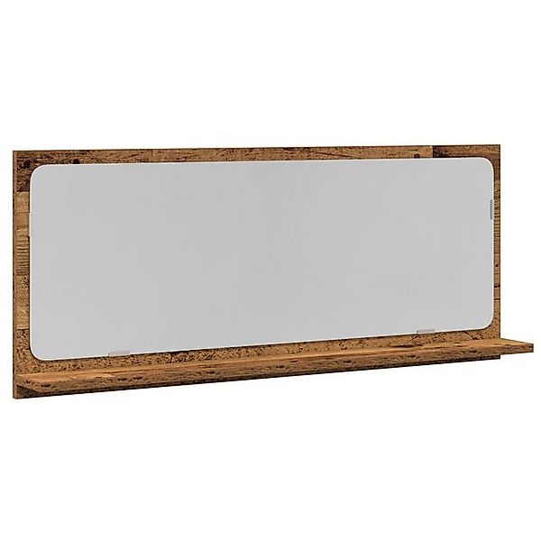 vidaXL Badezimmerspiegelschrank Badezimmer Spiegel aus altem Holz 90x10,5x3 günstig online kaufen