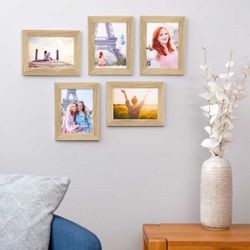 PHOTOLINI Bilderrahmen 5er Set breite Rahmen, günstig online kaufen