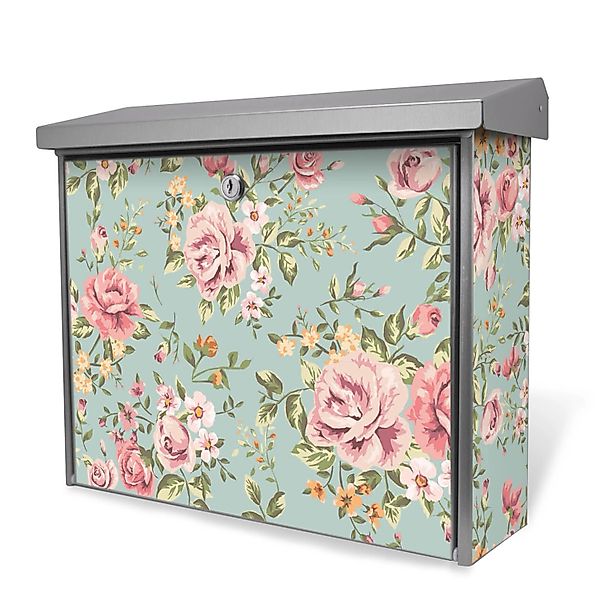 Banjado Briefkasten Edelstahl 38.5x31.5x12cm Ohne Zeitungsfach Inkl. Montag günstig online kaufen