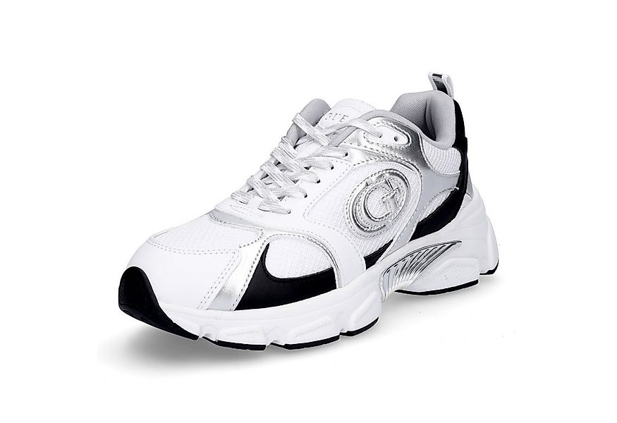 Guess Guess Damen Sneaker Ibitha weiß schwarz Sneaker günstig online kaufen