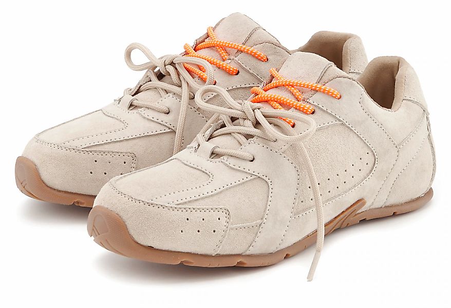 LASCANA Sneaker "Halbschuh," mit runder Schuhspitze, mit Schnürung, mit kom günstig online kaufen